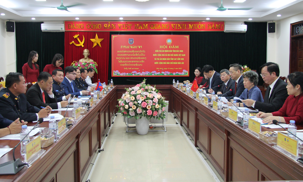 Bac Ninh and Xaysomboun strengthen judicial cooperation